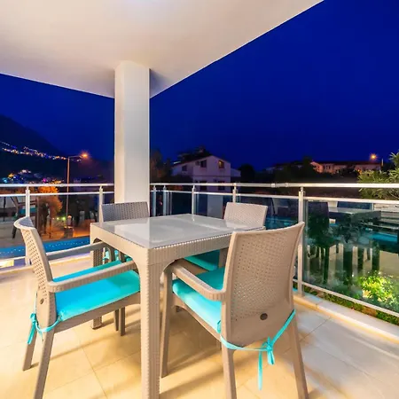 Mavi Ruya - Modern Ground Floor Duplex With Private Pool & Xl Outdoor Kalkan