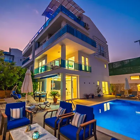 Mavi Ruya - Modern Ground Floor Duplex With Private Pool & Xl Outdoor * Kalkan