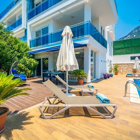 Mavi Ruya - Modern Ground Floor Duplex With Private Pool & Xl Outdoor Appartement