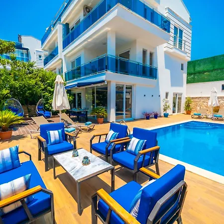 Mavi Ruya - Modern Ground Floor Duplex With Private Pool & Xl Outdoor * Kalkan