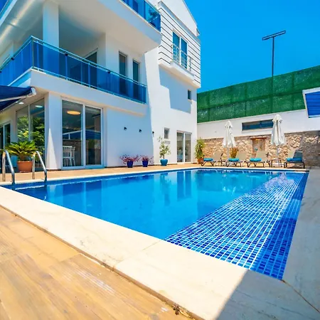 Mavi Ruya - Modern Ground Floor Duplex With Private Pool & Xl Outdoor * Kalkan