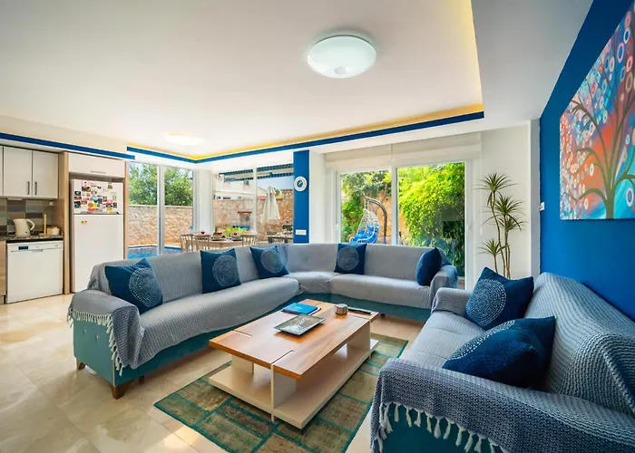 Mavi Ruya - Modern Ground Floor Duplex With Private Pool & Xl Outdoor Apartament