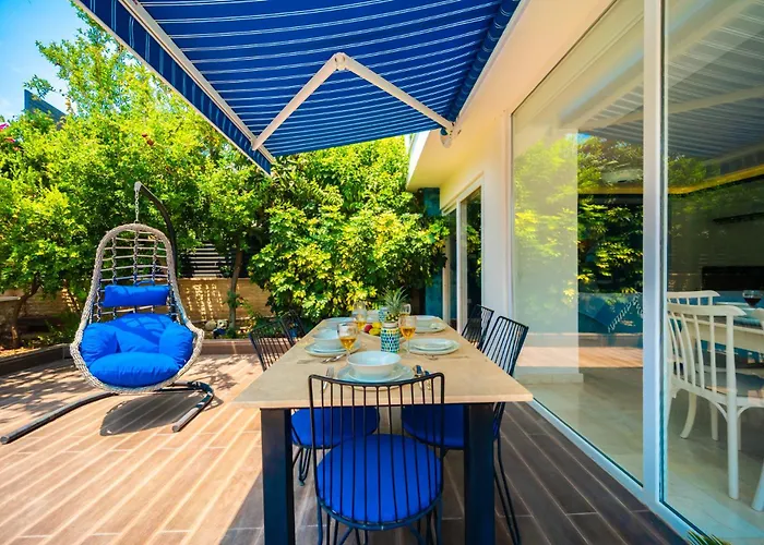 Mavi Ruya - Modern Ground Floor Duplex With Private Pool & Xl Outdoor Apartament