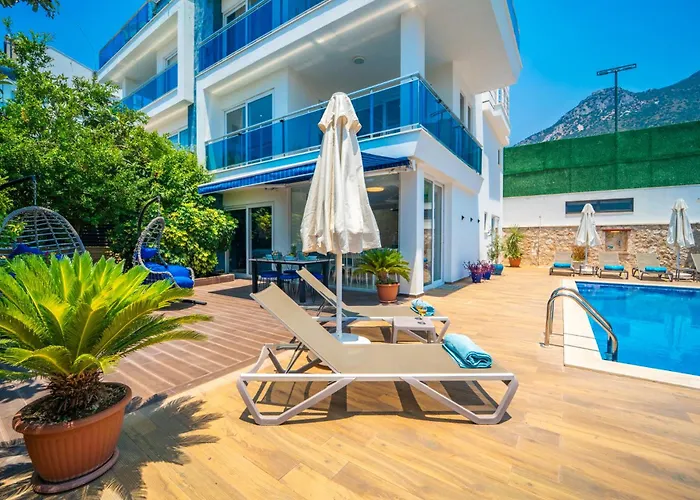 Mavi Ruya - Modern Ground Floor Duplex With Private Pool & Xl Outdoor Apartament
